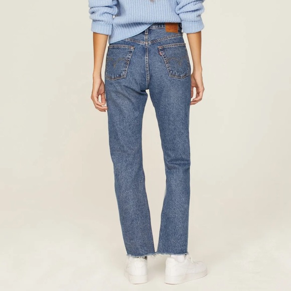 Levi’s 501 Splice Jeans in Blue Size 25 - Picture 3 of 6